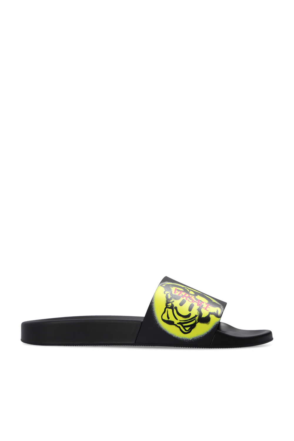 Versace medusa slides online black